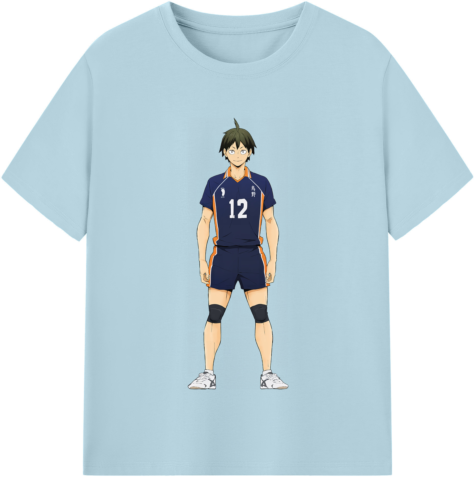 （画像用） ハイキュー!! Haikyu!! 綿100％半袖Tシャツ（フロントプリント）